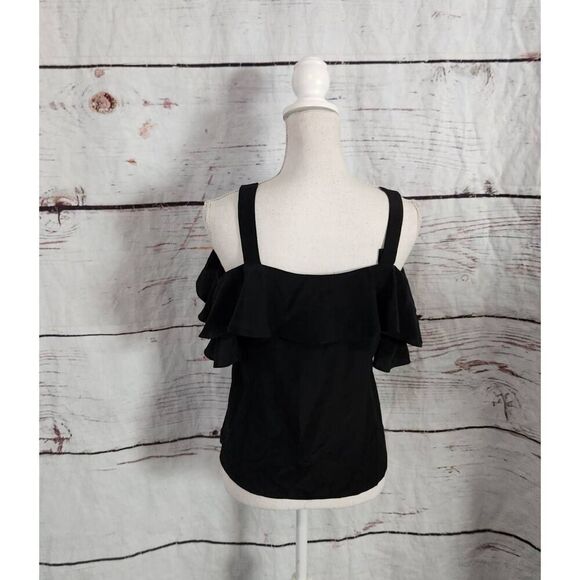 J. Crew Cold Shoulder Silk Blouse Size 2 Petite NWT - Picture 2 of 6